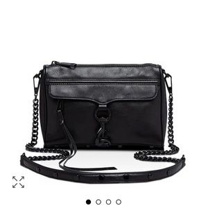 NWT Rebecca Minkoff Mini Mac Black Crossbody